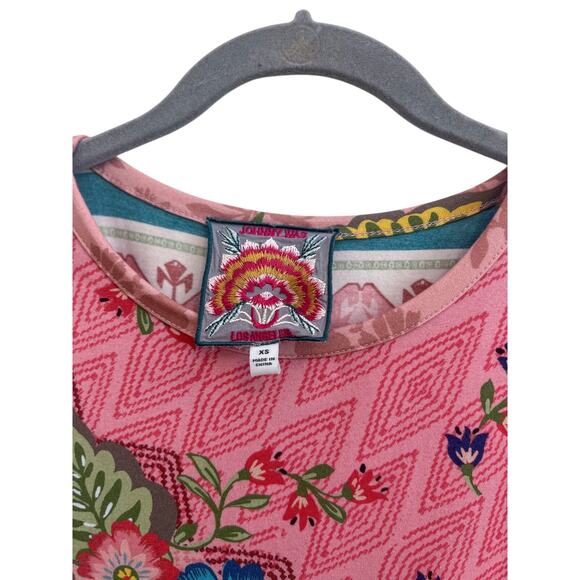 Johnny Was Lakshmi Oversized Cropped Tee - Picture 6 of 6